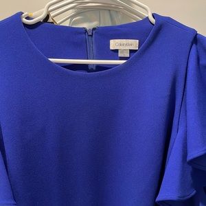 Blue Calvin Klein Dress